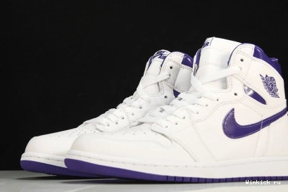COURT WMNS AIR JORDAN 1 PURPLE 0712